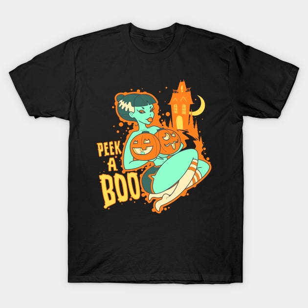 Peek A Boo T-Shirt by CupidsArt - TP